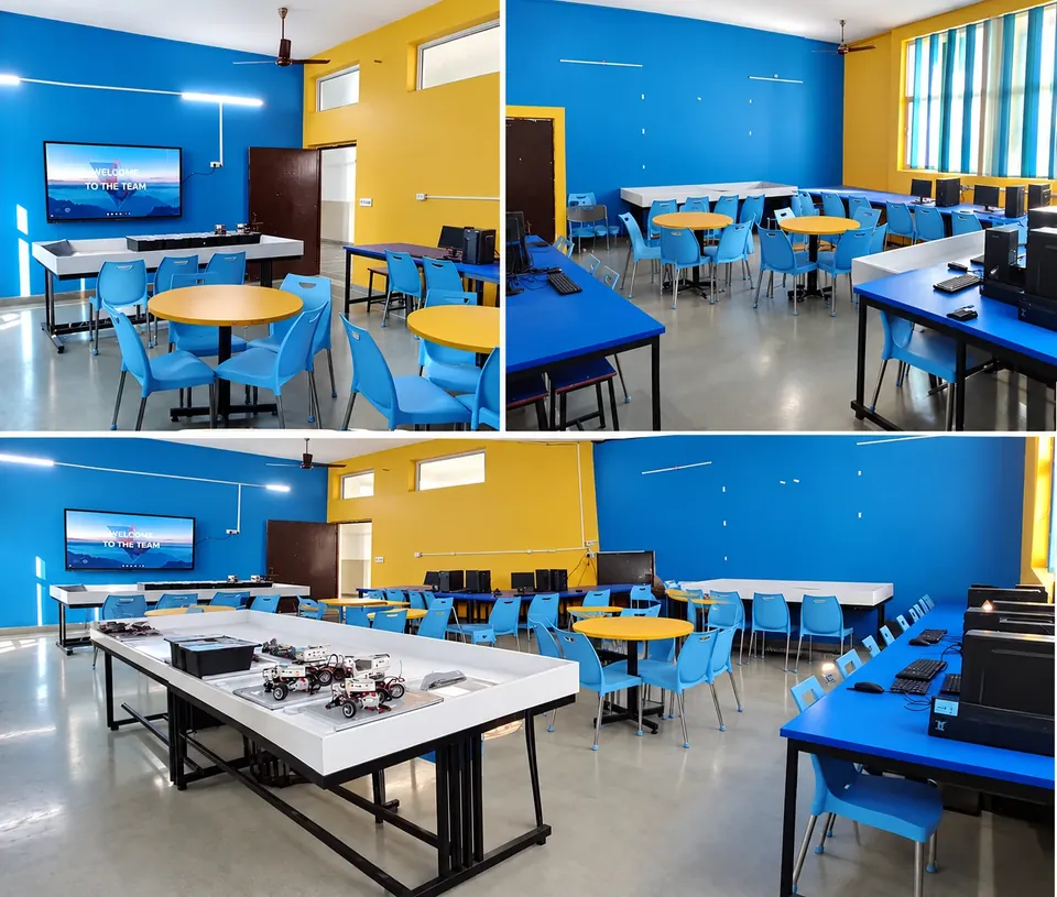 Robotics & AI lab at Emerald Convent School, Faridabad
