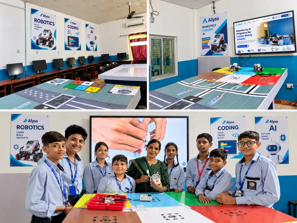 Robotics & AI lab at HCI School, Farrukhnagar
